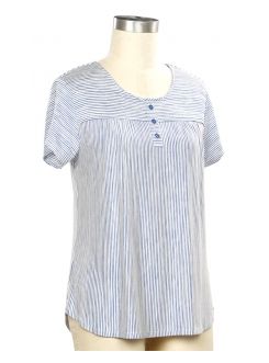 Jetty Jade/White Striped SS