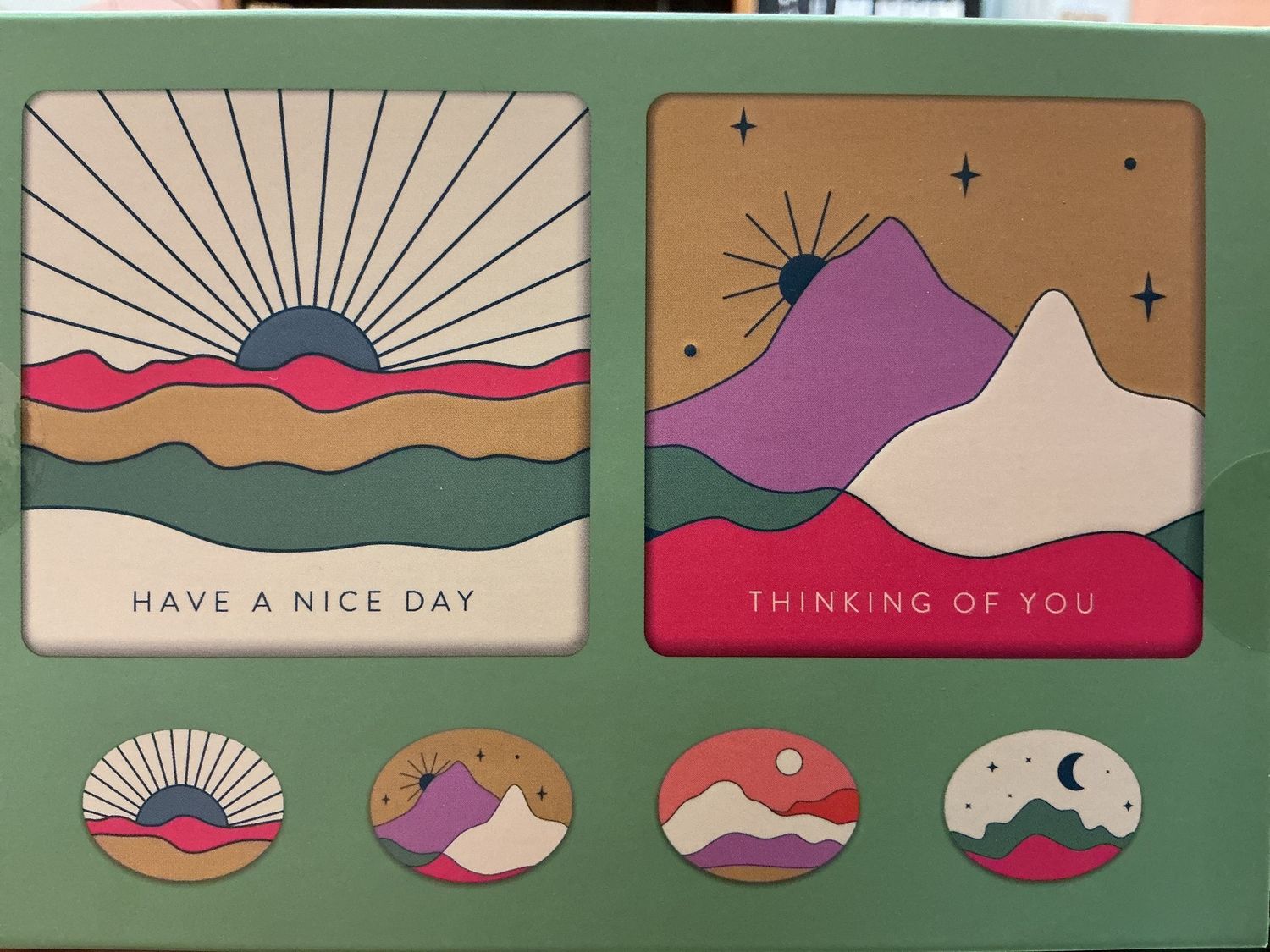 Desert Skies Mini Note Card Set
