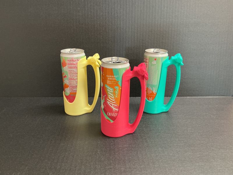 Slim Can Holder W/Bow