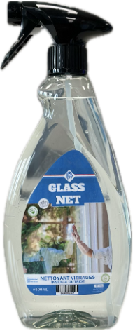 GLASS NET nettoyant vitres professionnel pH neutre biodégradable