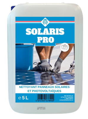 Solaris Pro nettoyant panneaux solaires et photovoltaïques