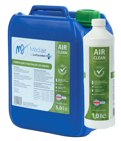 AIR CLEAN purificateur d'air professionnel sans alcool BeBlue by Médiair