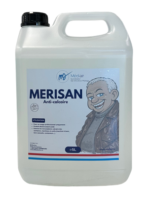 MERISAN anti-calcaire désincrustant acide professionnel