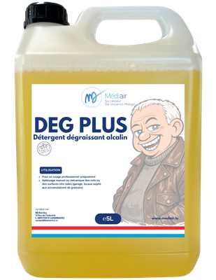DEG PLUS détergent dégraissant alcalin professionnel
