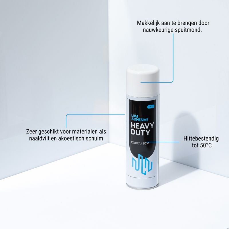 Heavy duty lijmspray