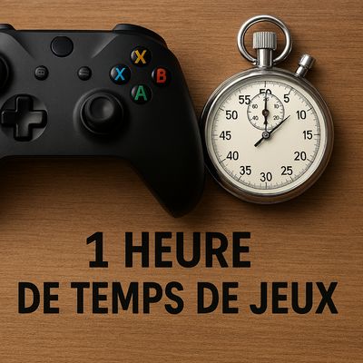 1h Temp de jeux
