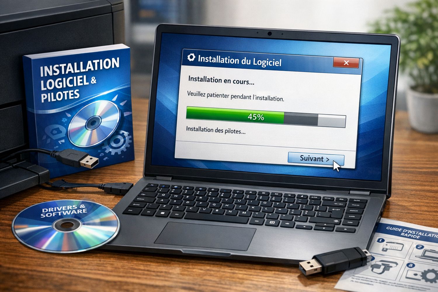 Installation de Logiciel &amp; pilote