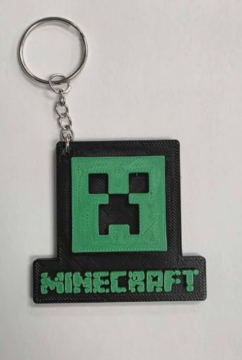 Porte clé creeper minecraft