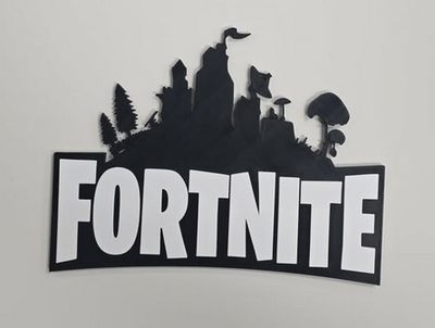 Plaque Fortnite