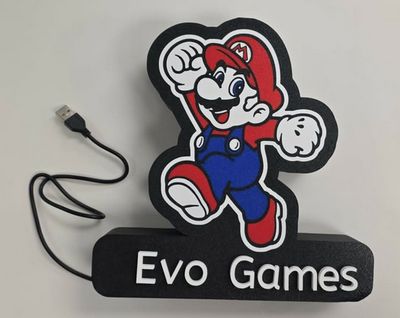 Veilleuse Evo-Games ( Mario )