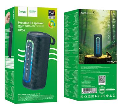 Speaker Bluetooth sans fil Hoco Sports HC36 - Bleu marine