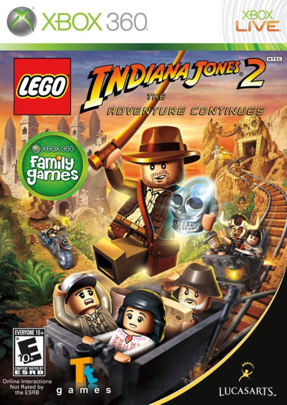 Lego Indiana Jones 2: The Adventure Continues - Xbox 360