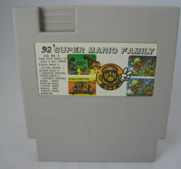 92' Super Mario Family 10 in 1