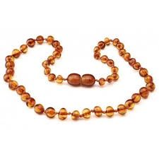 Amber Baby Teething necklace