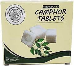 Camphor tablets