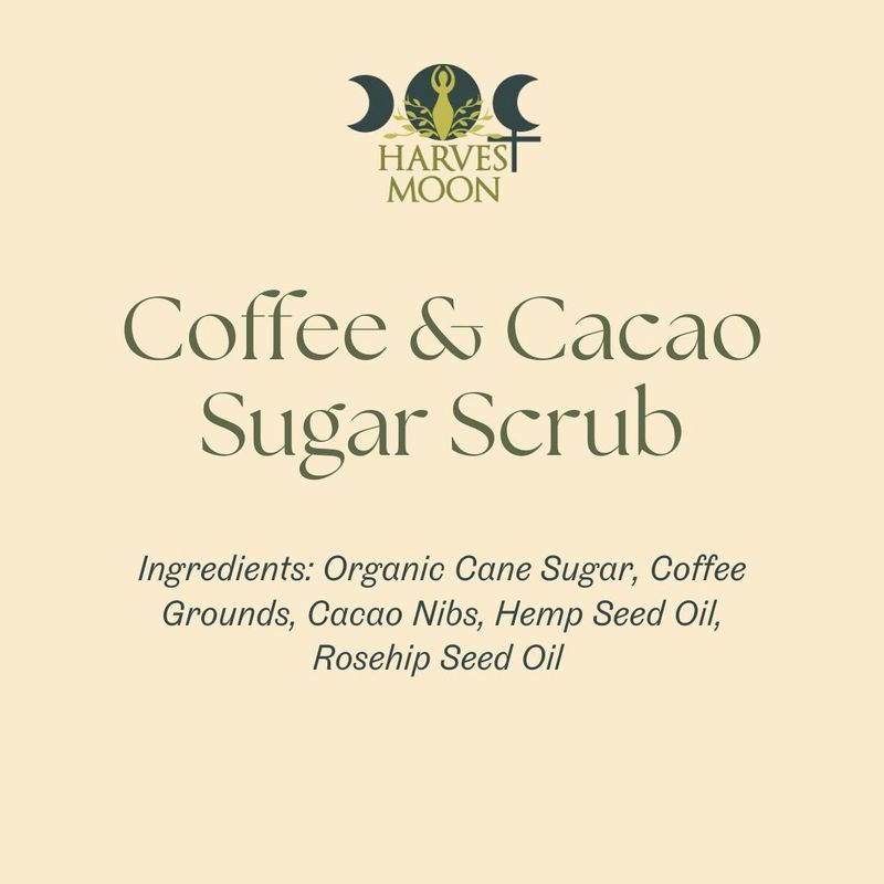 Coffee &amp; Cacao Sugar Scrub