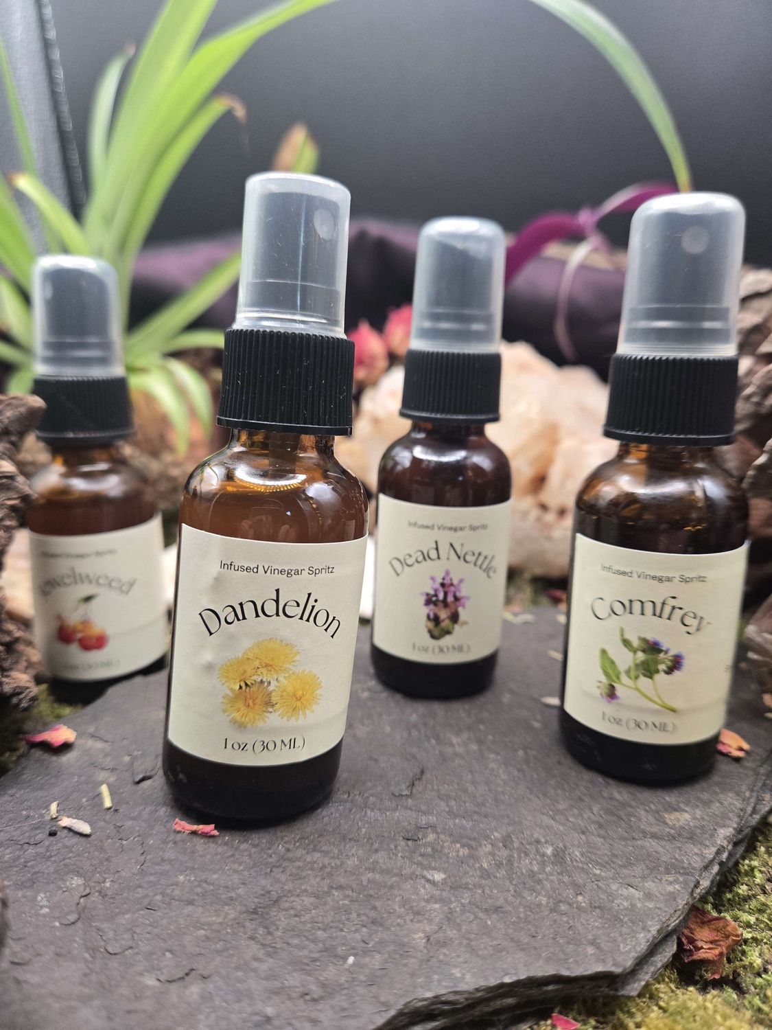 Dandelion Vinegar Spritz
