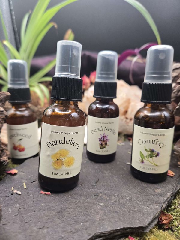 Dandelion Vinegar Spritz