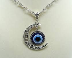 Evil Eye crescent moon