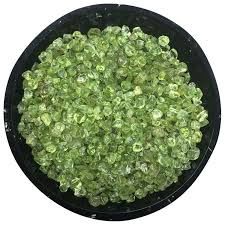 Green Peridot Chips