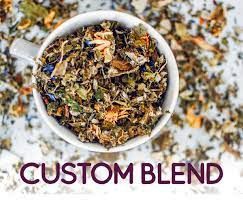 Custom herbal tea blend