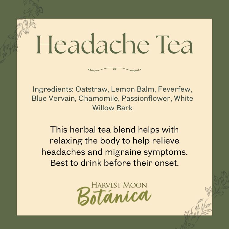 Headache and Migraine tea
