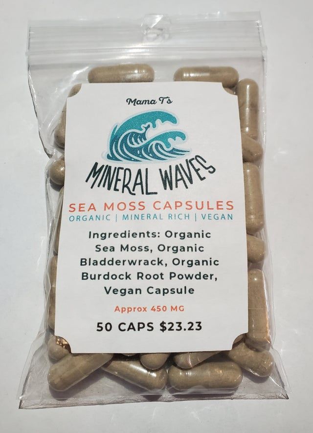 Mineral Waves Sea Moss Capsules