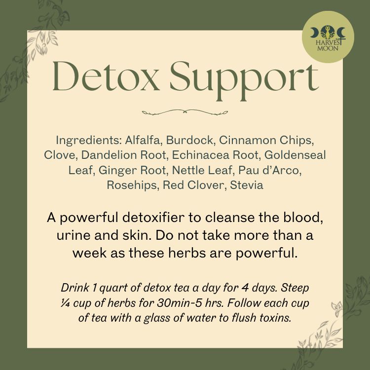 Detox Support Herbal Tea