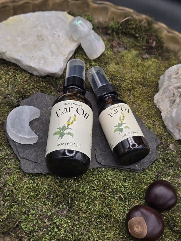 Garlic-Mullein Ear Oil