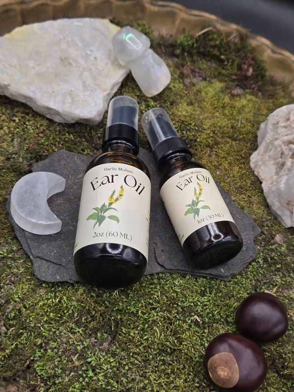 Garlic-Mullein Ear Oil