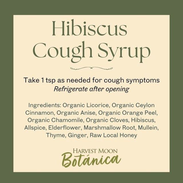 Hibiscus Cough Syrup