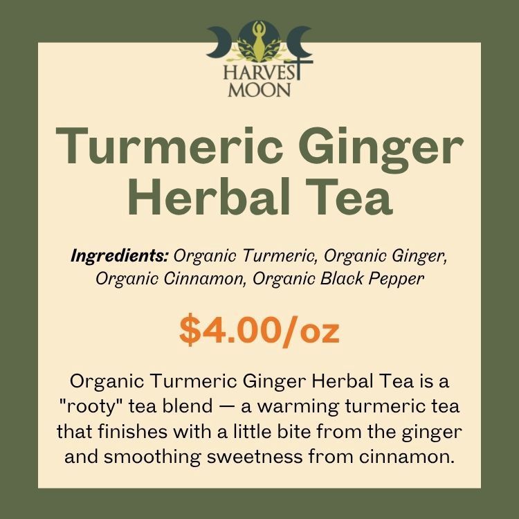 Turmeric Ginger Herbal Tea