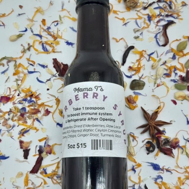 Mama T's WildCrafted Elderberry Syrup