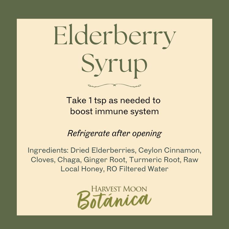 Mama T's WildCrafted Elderberry Syrup