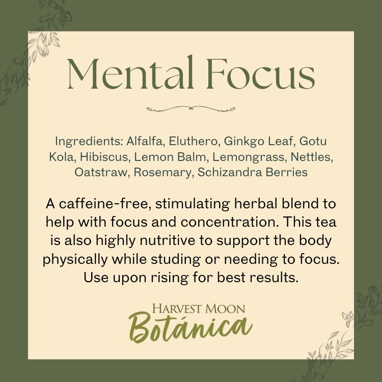 Mental Focus Tea