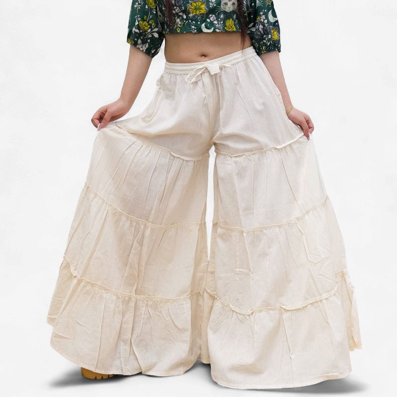 Flowy Tiered Wide Leg Pants