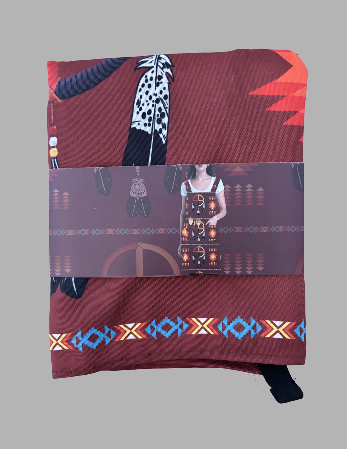 Apron Denim Medicine Wheel