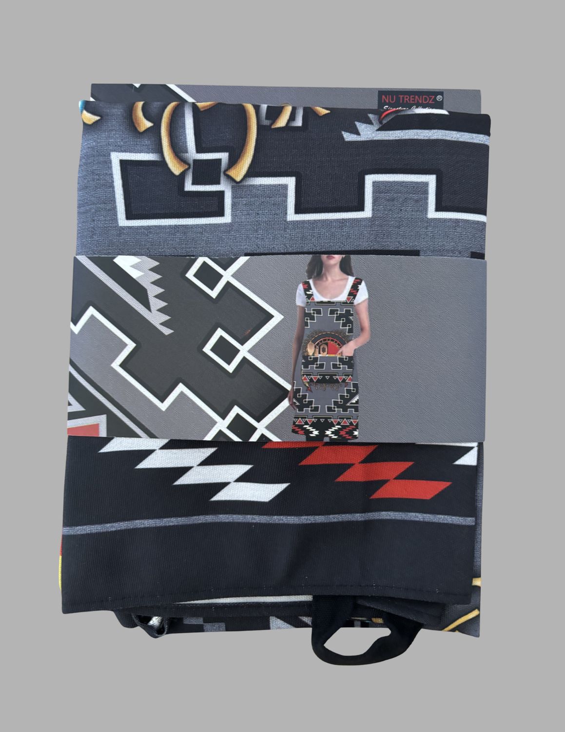 Apron Denim Medicine Wheel