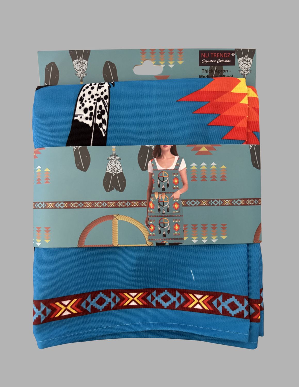 Apron Denim Medicine Wheel