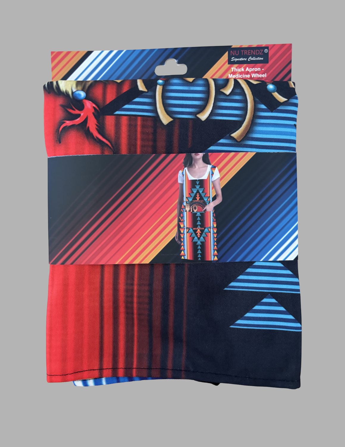 Apron Denim Medicine Wheel