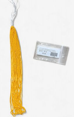 #13 Czech Seed Beads Lt Orange