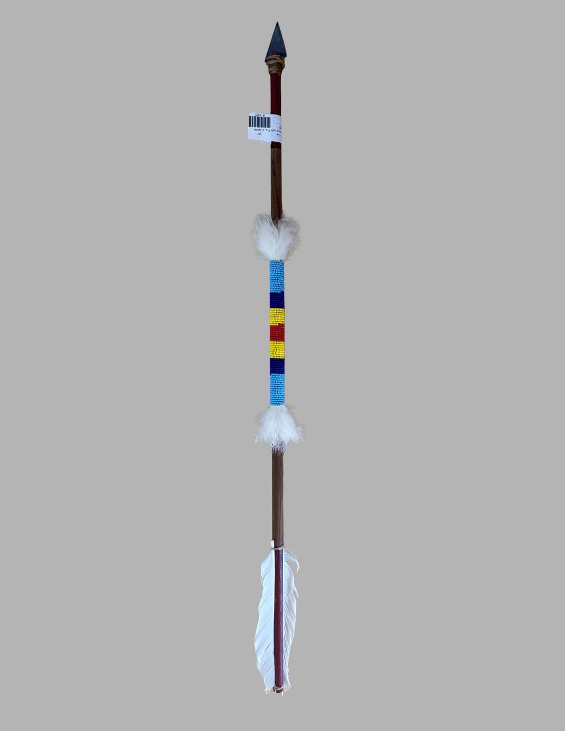 Beaded Arrow with Fur