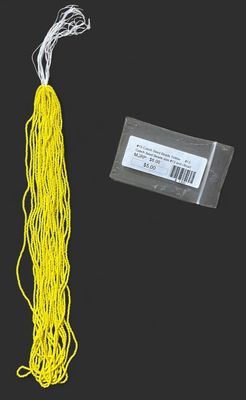 #13 Czech Seed Beads Yellow