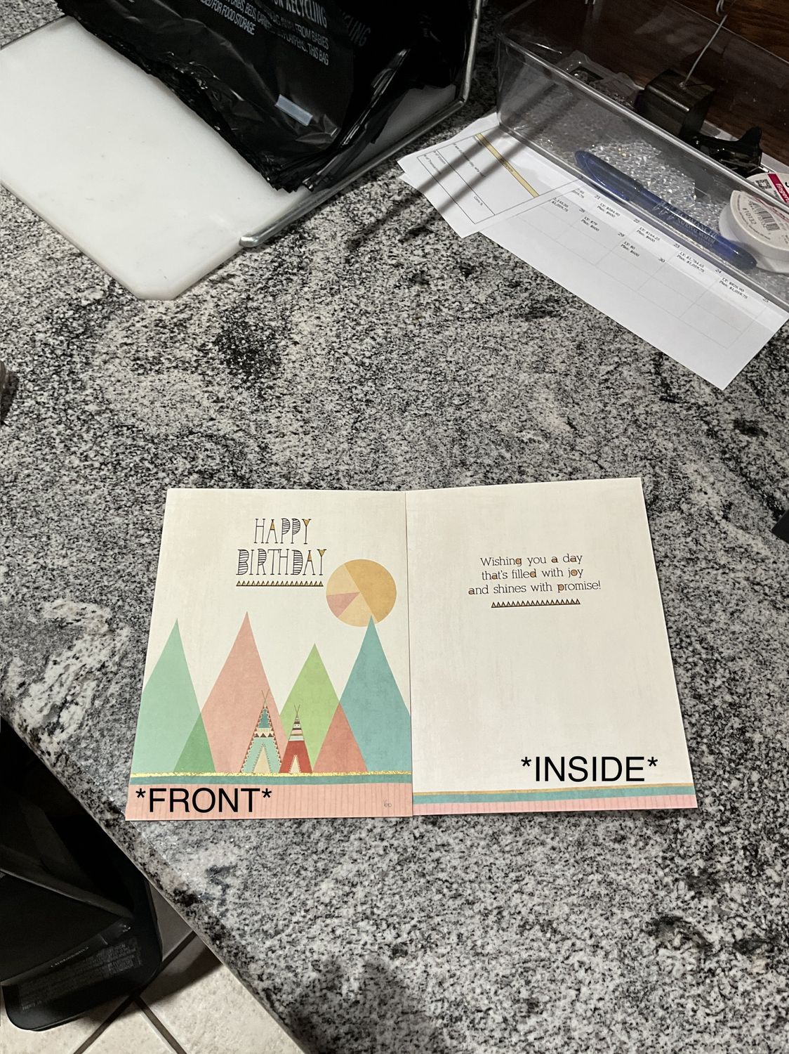 LEANIN TREE- HAPPY BIRTHDAY