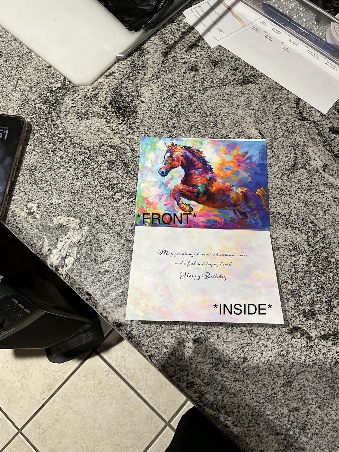 LEANIN TREE- HAPPY BIRTHDAY