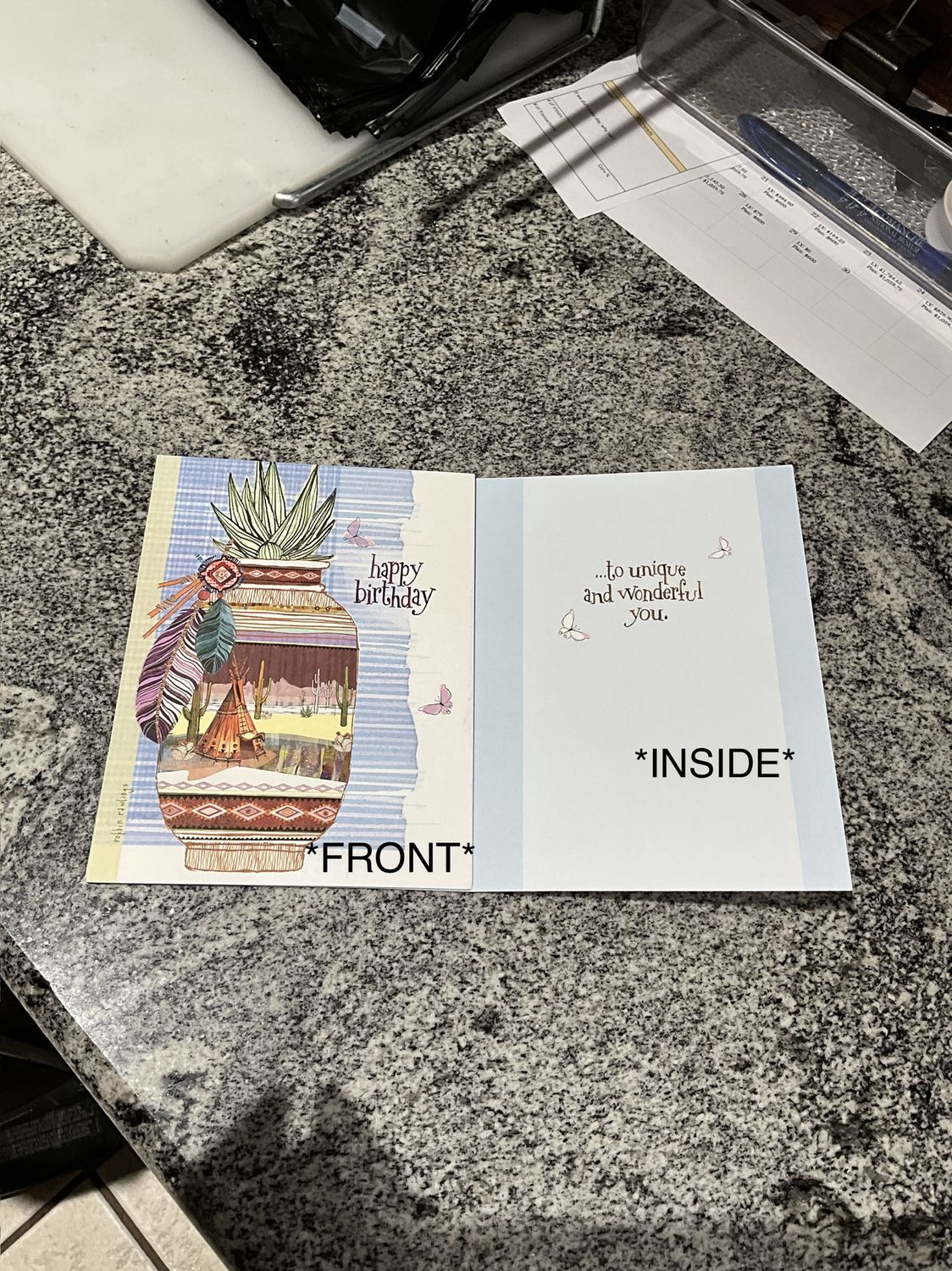 LEANIN TREE- HAPPY BIRTHDAY