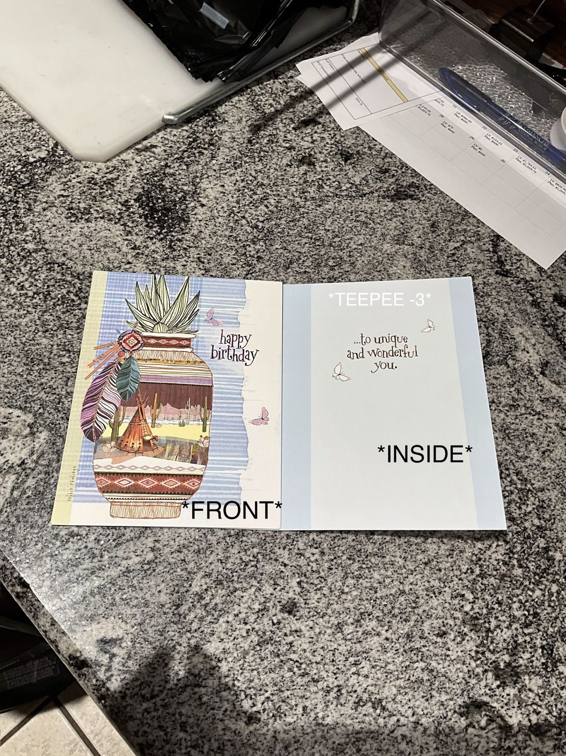 LEANIN TREE- HAPPY BIRTHDAY