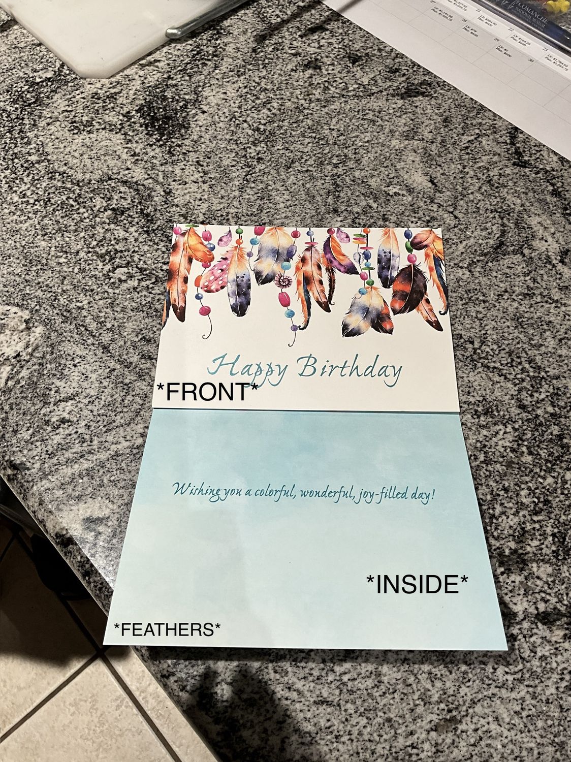 LEANIN TREE- HAPPY BIRTHDAY