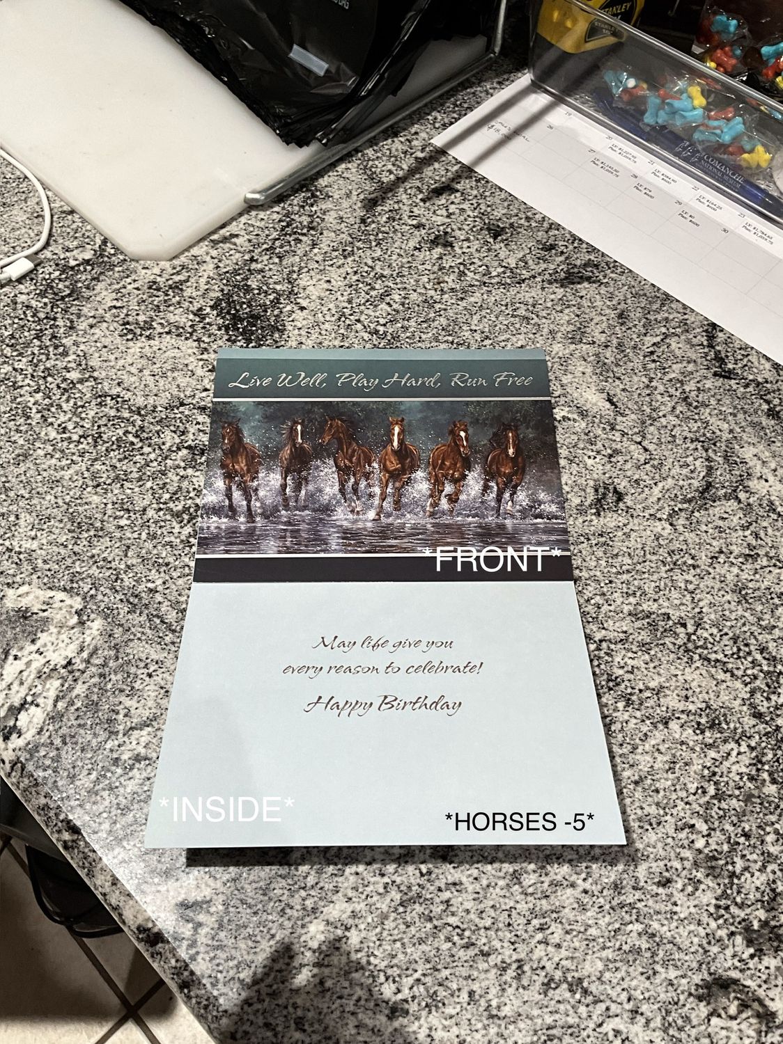 LEANIN TREE- HAPPY BIRTHDAY