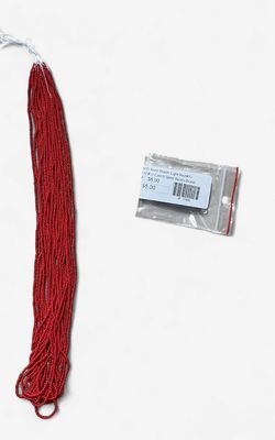 #13 Czech Seed Bead Light Red